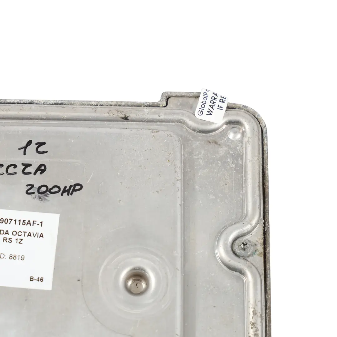 2.0TFSI CCZA 200CH Kit Calculateur Moteur Manuel pour Skoda Octavia RS II à propos du numéro de pièce 1Z0907115AF Skoda Octavia RS II 2.0TFSI CCZA 200CH Kit Calculateur Moteur Manuel - SKU 1Z0907115AF-1 - Numéro de pièce 1Z0907115AF
