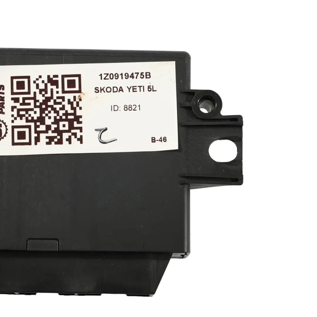 Skoda Yeti 5L Octavia Mk2 Module Commande Distance Stationnement PDC - SKU 1Z0919475B - Numéro de pièce 1Z0919475B