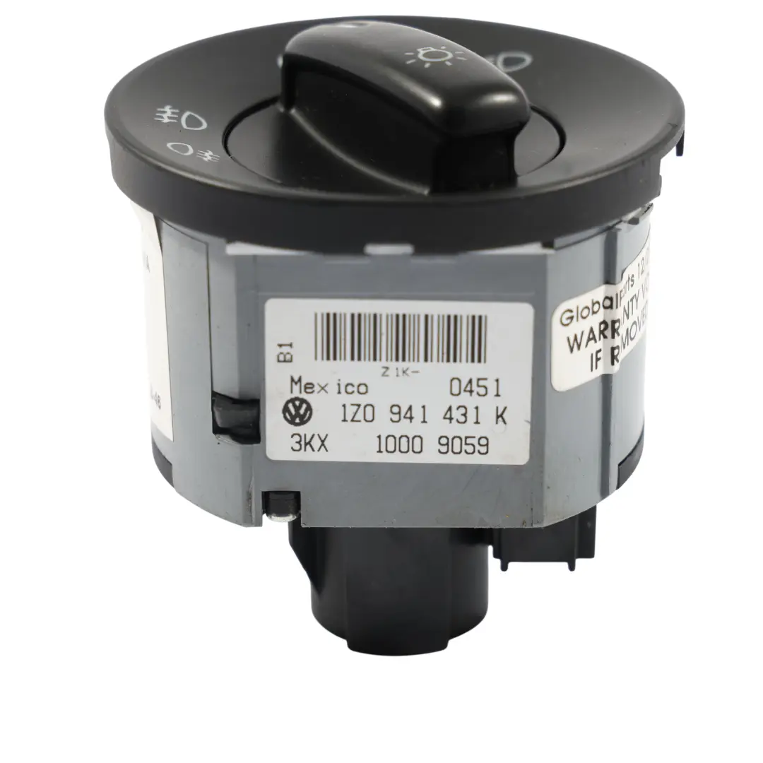 Mk2 1Z Unidad De Interruptor De Faro Panel Control Luz para Skoda Octavia con número de pieza 1Z0941431K Skoda Octavia Mk2 1Z Unidad De Interruptor De Faro Panel Control Luz - SKU 1Z0941431K - Número de pieza 1Z0941431K