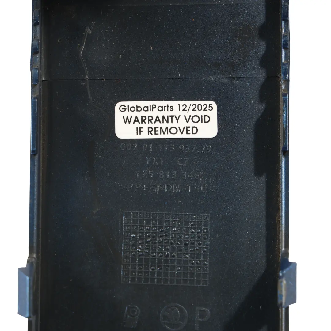 Skoda Octavia 2 Paragolpes Trasero Panel Cubierta Derecha Race Blue - F5W - SKU 1Z5813346-RAB - Número de pieza 1Z5813346