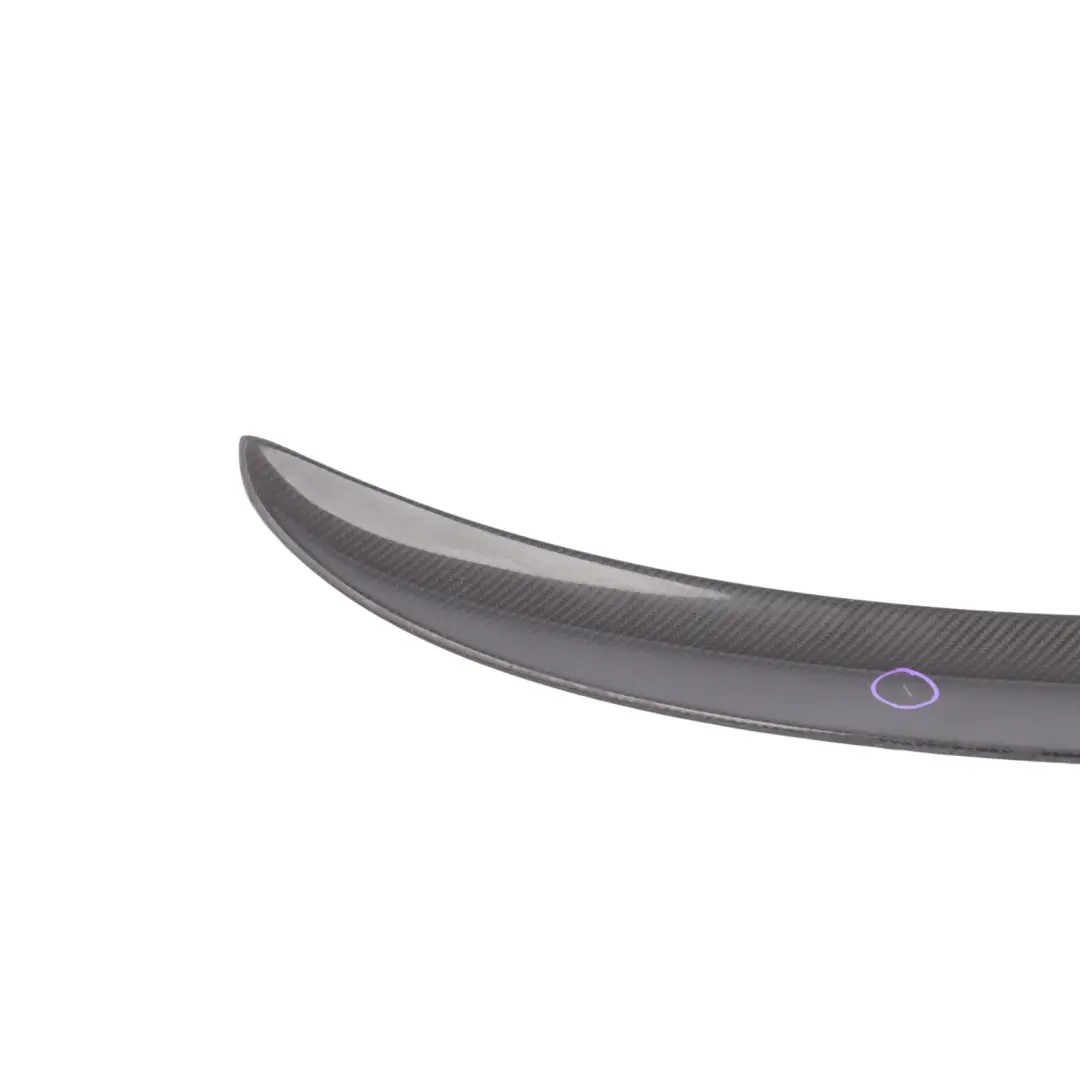 Boot Trunk Lid Spoiler Tailgate Spoiler Carbon M Performance to BMW F30 F80 M3 Rear with Part number 2240832 BMW F30 F80 M3 Rear Boot Trunk Lid Spoiler Tailgate Spoiler Carbon M Performance - SKU 2240832 - Part number 2240832