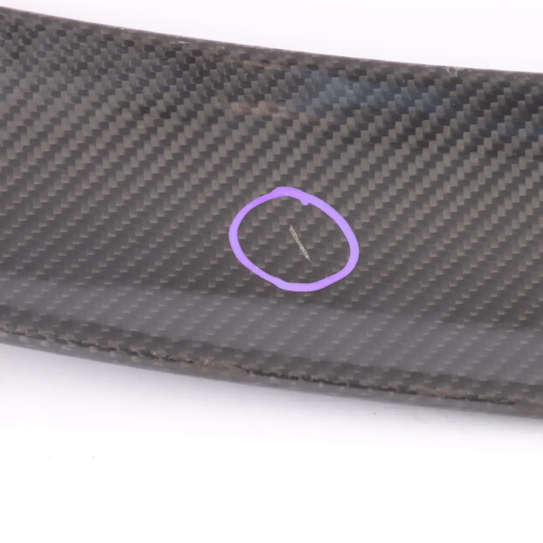Boot Trunk Lid Spoiler Tailgate Spoiler Carbon M Performance to BMW F30 F80 M3 Rear with Part number 2240832 BMW F30 F80 M3 Rear Boot Trunk Lid Spoiler Tailgate Spoiler Carbon M Performance - SKU 2240832 - Part number 2240832