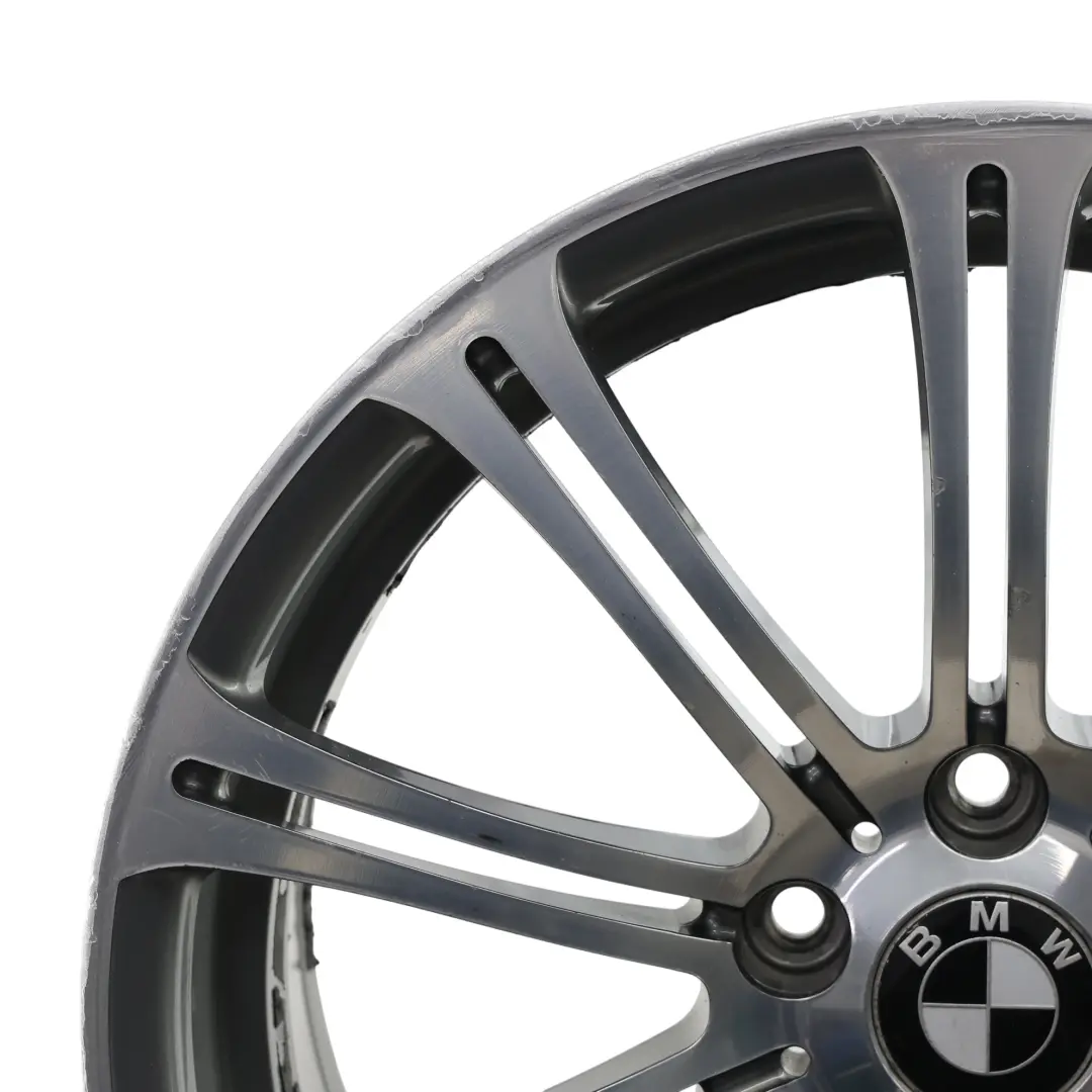 Alloy Rim 19" 9,5J ET:23 M Styling 220 to BMW E90 E92 M3 Rear Silver Wheel with Part number 2283556 BMW E90 E92 M3 Rear Silver Wheel Alloy Rim 19" 9,5J ET:23 M Styling 220 - SKU 2283556-5 - Part number 2283556