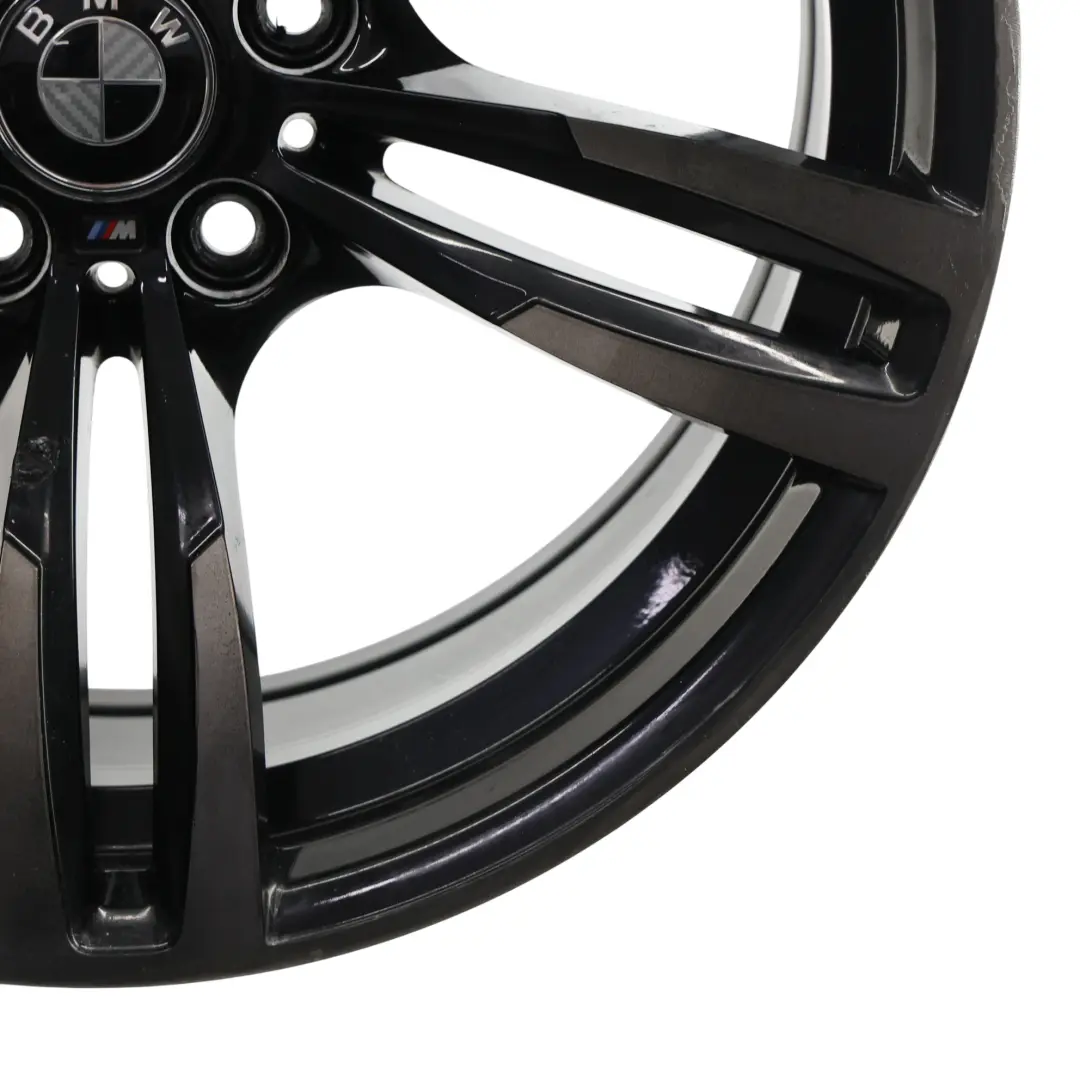 BMW F80 M3 F82 M4 Ferric Grey Front Wheel Alloy Rim 19" 9J M Double Spoke 437 - SKU 2284755-1 - Part number 2284755
