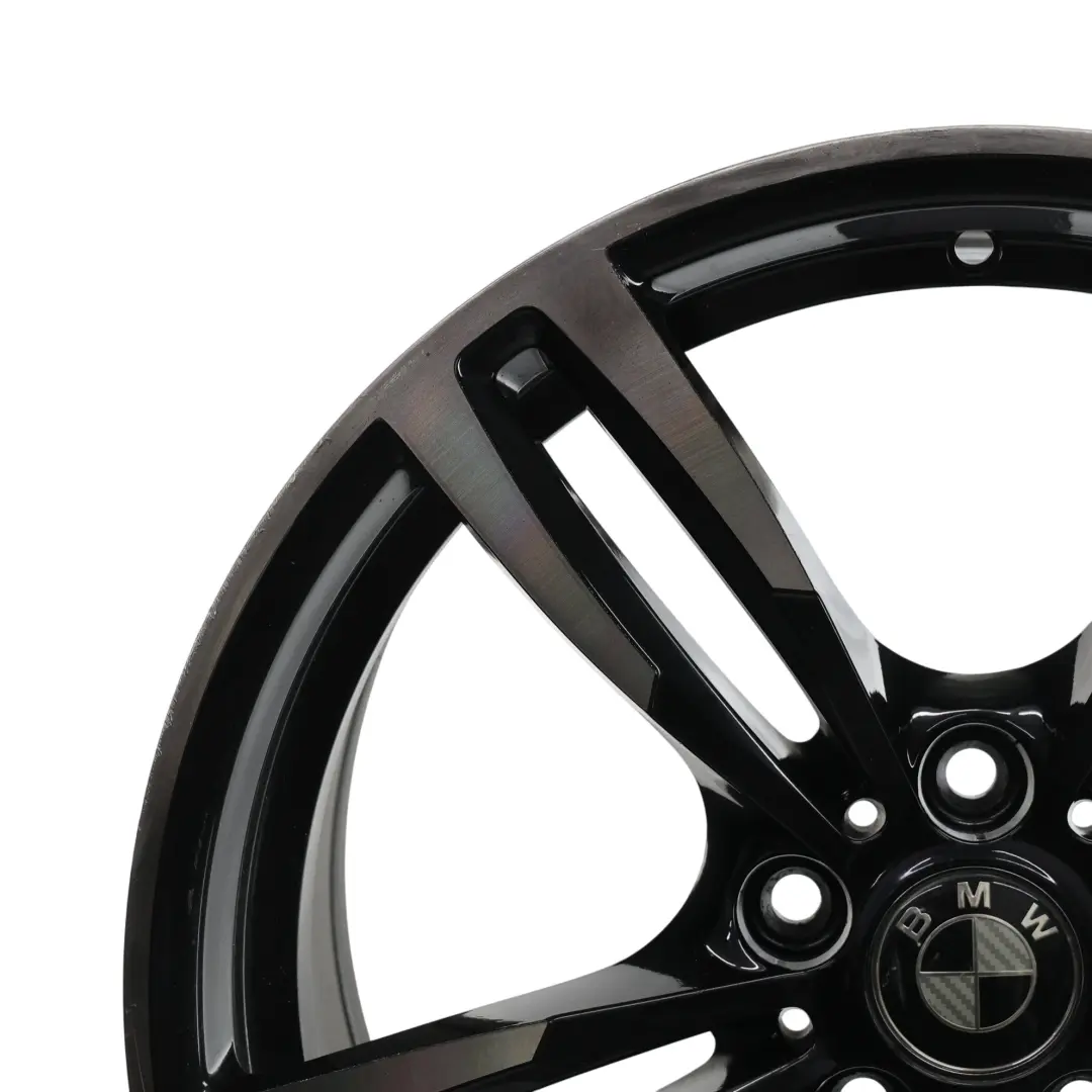 Cerchio posteriore in lega M Doppie razze 437M 19" 10J per BMW F80 M3 F82 M4 con numero di parte 2284756 BMW F80 M3 F82 M4 Cerchio posteriore in lega M Doppie razze 437M 19" 10J - SKU 2284756-2 - Numero di parte 2284756