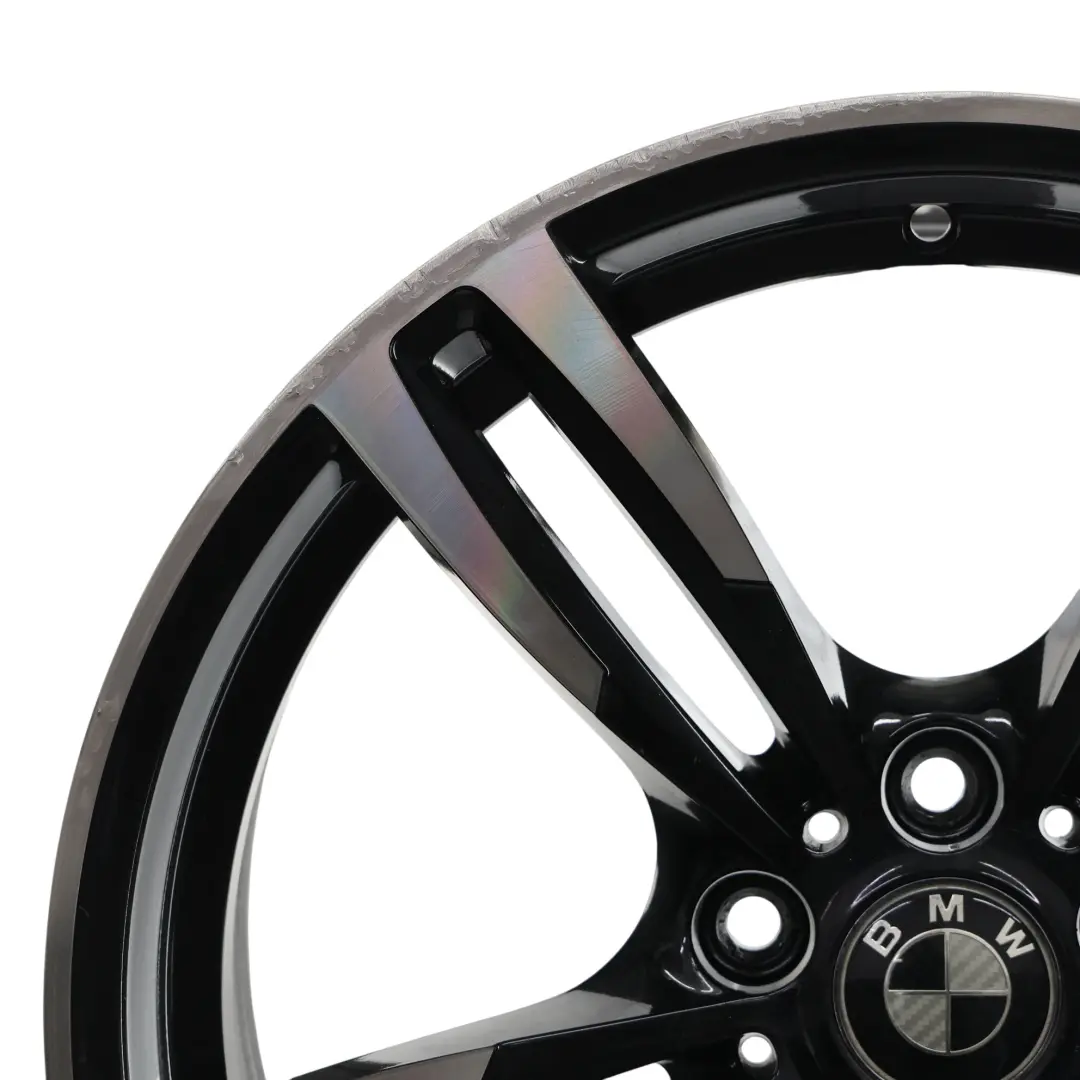 BMW F80 M3 F82 M4 Hinter Rad Alufelge M Doppelspeiche 437M 19" 10J - SKU 2284756-6 - Teilenummer 2284756