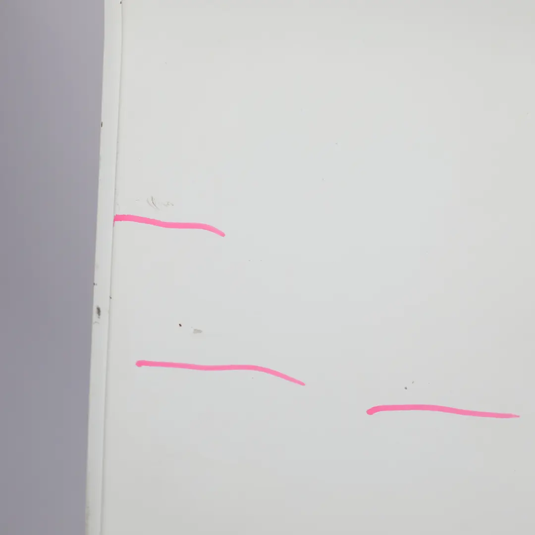 Ford Transit Custom Sliding Side Door Rear Left N/S Frozen White - Z2 - SKU 2445531-FW - Part number 2445531