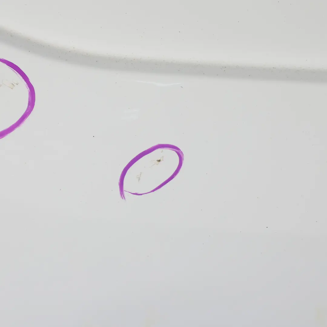 Ford Transit Mk8 Rear Door Boot Trunk Lid Left N/S Frozen White - Z2 - SKU 2446973-FW - Part number 2446973