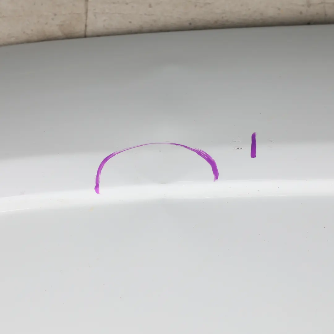 Ford Transit Mk8 Rear Door Boot Trunk Lid Left N/S Frozen White - Z2 - SKU 2446973-FW - Part number 2446973