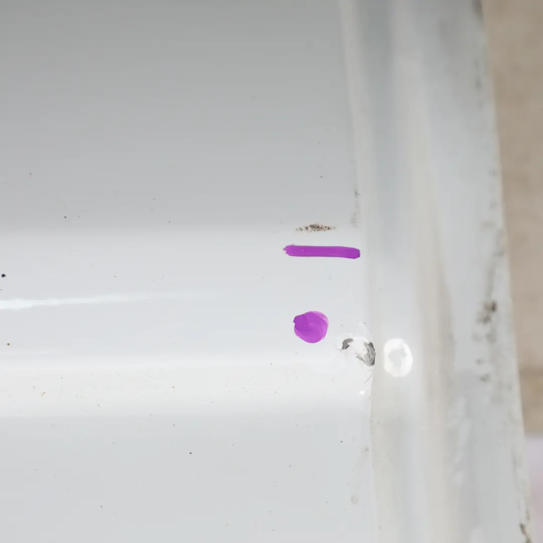 Ford Transit Mk8 Rear Door Boot Trunk Lid Left N/S Frozen White - Z2 - SKU 2446973-FW - Part number 2446973