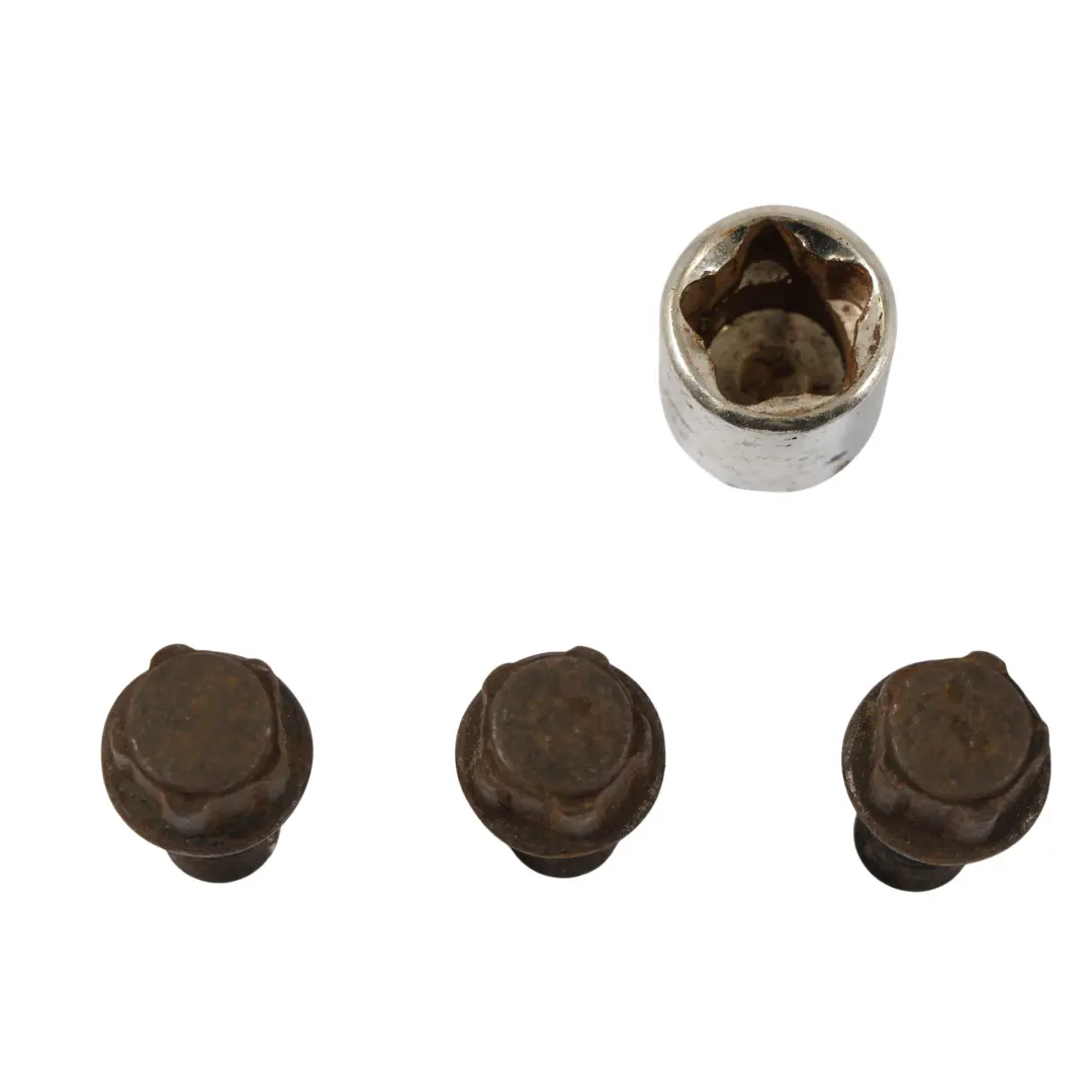 Conjunto Bloqueo de Rueda Pernos de Seguridad Tuerca para Mini 5 R56 F56 R60 R61 con número de pieza 2453960 Mini 5 R56 F56 R60 R61 Conjunto Bloqueo de Rueda Pernos de Seguridad Tuerca - SKU 2453960-5 - Número de pieza 2453960