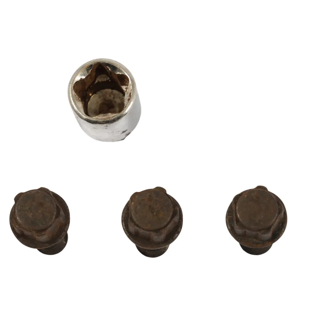 Set Locking Wheel Bolt Locks Security Nut to Mini Cooper R56 F56 R60 R61 with Part number 2453960 Mini Cooper R56 F56 R60 R61 Set Locking Wheel Bolt Locks Security Nut - SKU 2453960-5 - Part number 2453960