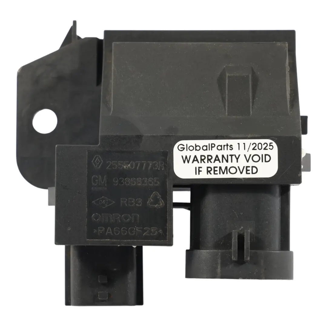 Smart Fortwo C453 Radiador Ventilador Resistor Refrigeración Unidad - SKU 255507773R - Número de pieza 255507773R