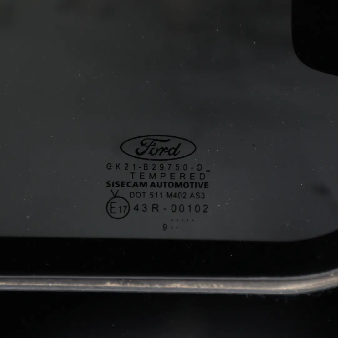 Sliding Side Door Window Glass Rear Right O/S Glazing AS2 to Ford Transit Custom with Part number 2581622 Ford Transit Custom Sliding Side Door Window Glass Rear Right O/S Glazing AS2 - SKU 2581622 - Part number 2581622