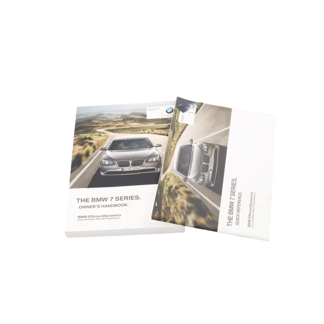 BMW F01 F02 Service Booklet Owner's Handbook Set Pouch Case Wallet - SKU 2608061 - Part number 2608061