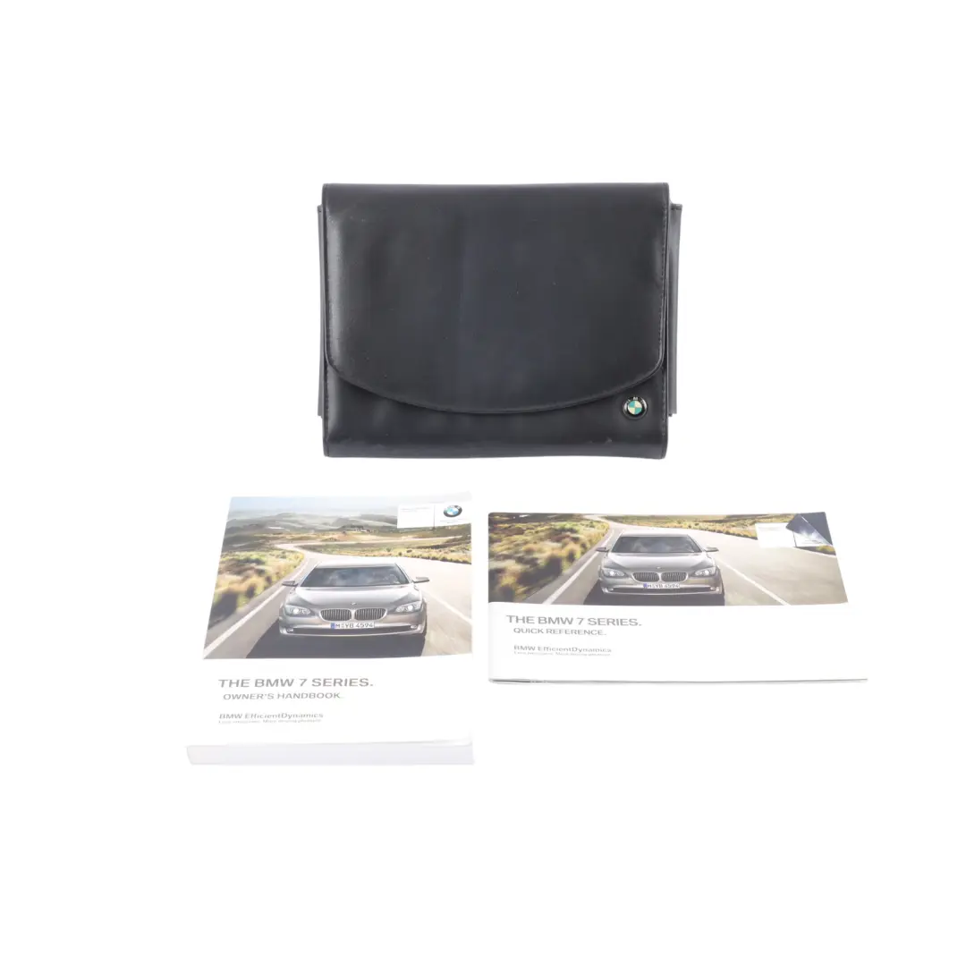 BMW F01 F02 Service Booklet Owner's Handbook Set Pouch Case Wallet - SKU 2608061 - Part number 2608061