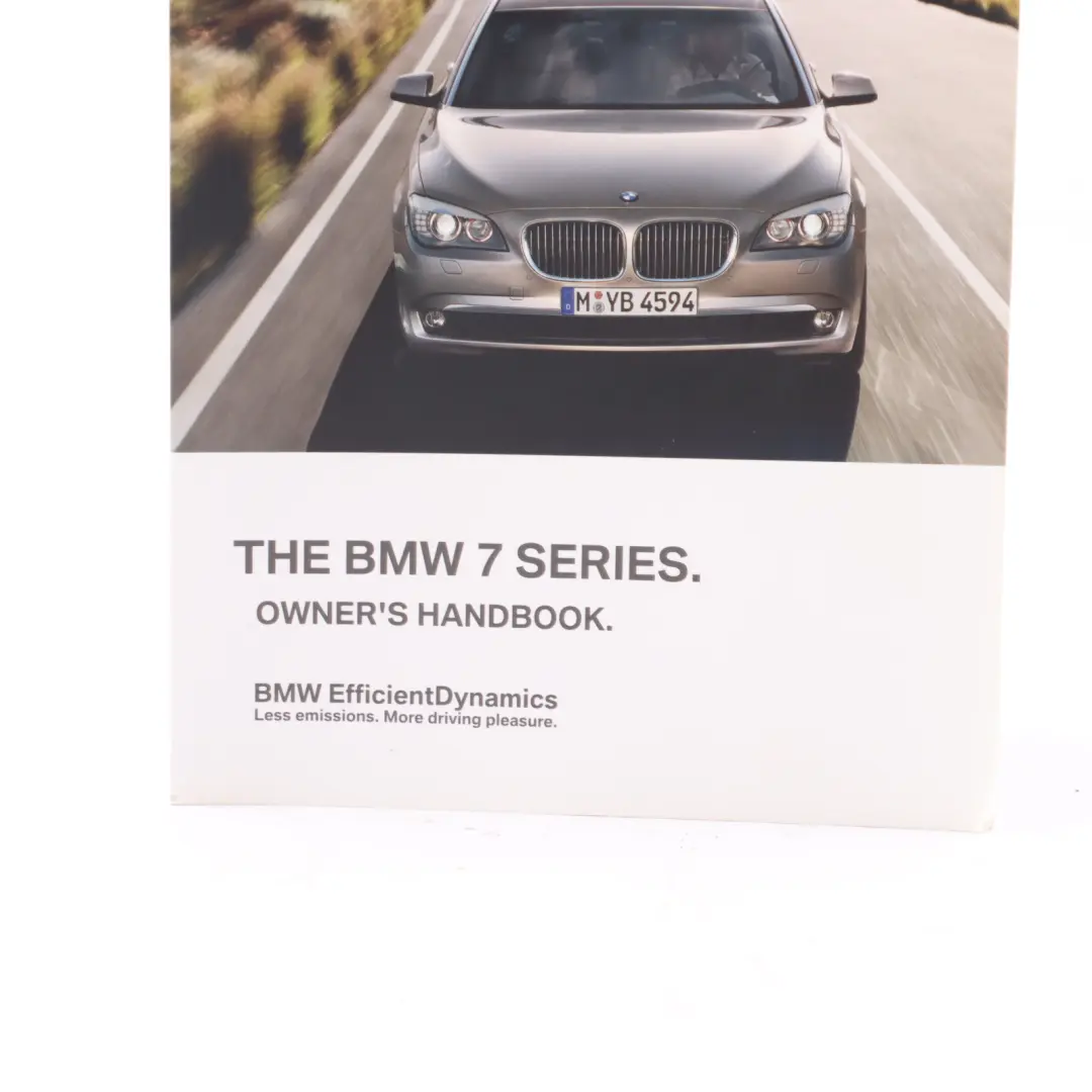 BMW F01 F02 Service Booklet Owner's Handbook Set Pouch Case Wallet - SKU 2608061 - Part number 2608061