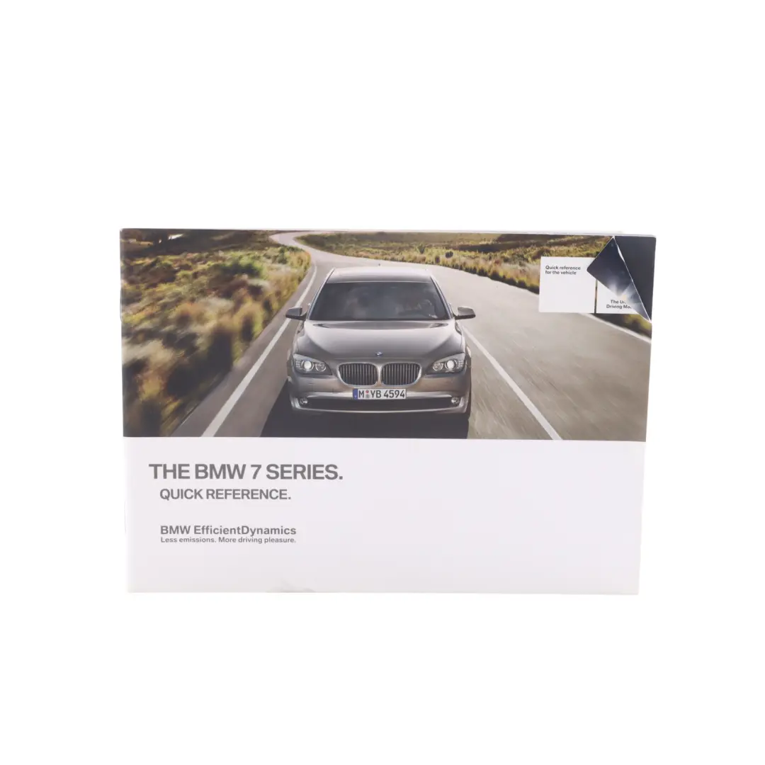 BMW F01 F02 Service Booklet Owner's Handbook Set Pouch Case Wallet - SKU 2608061 - Part number 2608061