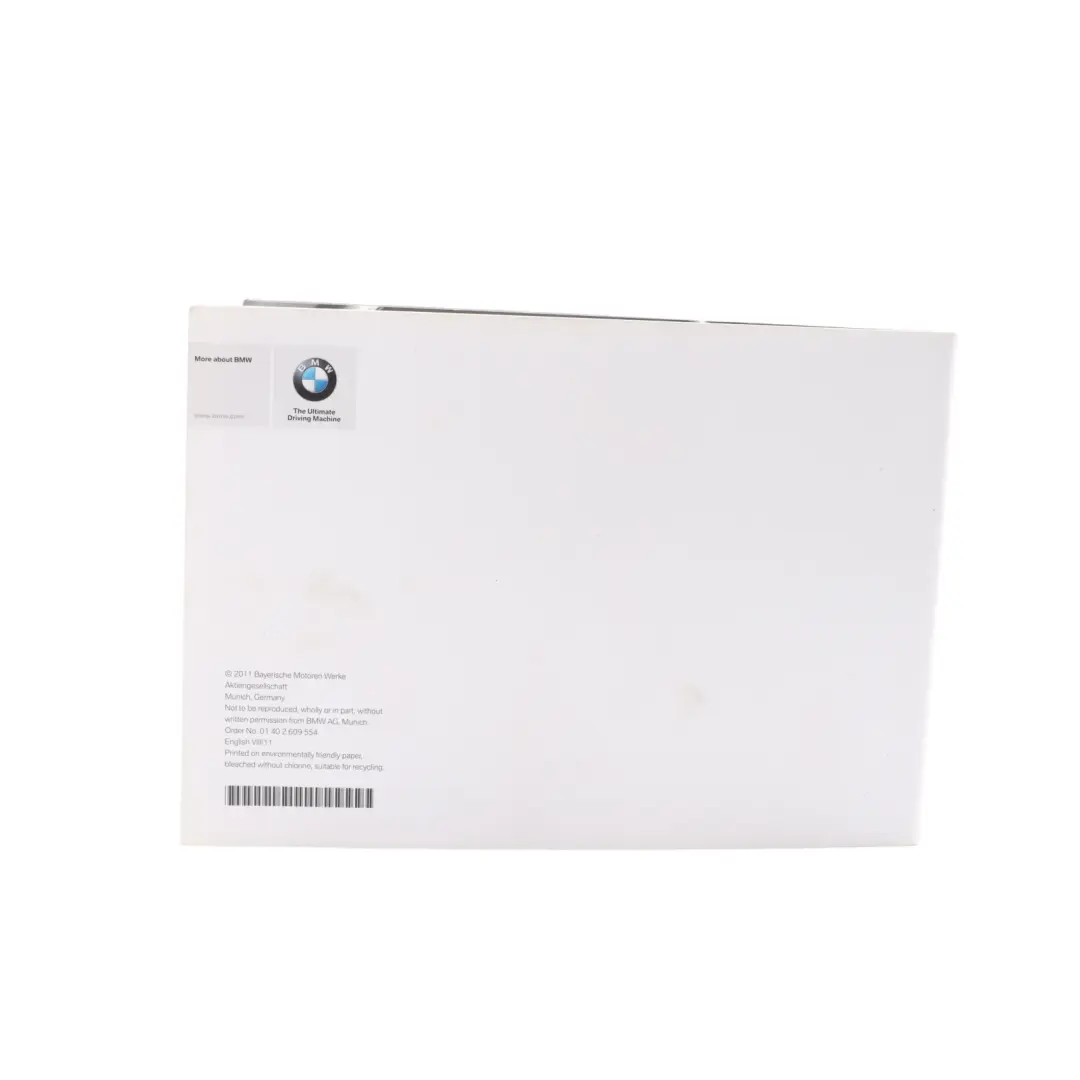 Service Booklet Owner's Handbook Set Pouch Case Wallet to BMW F01 F02 with Part number 2608061 BMW F01 F02 Service Booklet Owner's Handbook Set Pouch Case Wallet - SKU 2608061 - Part number 2608061