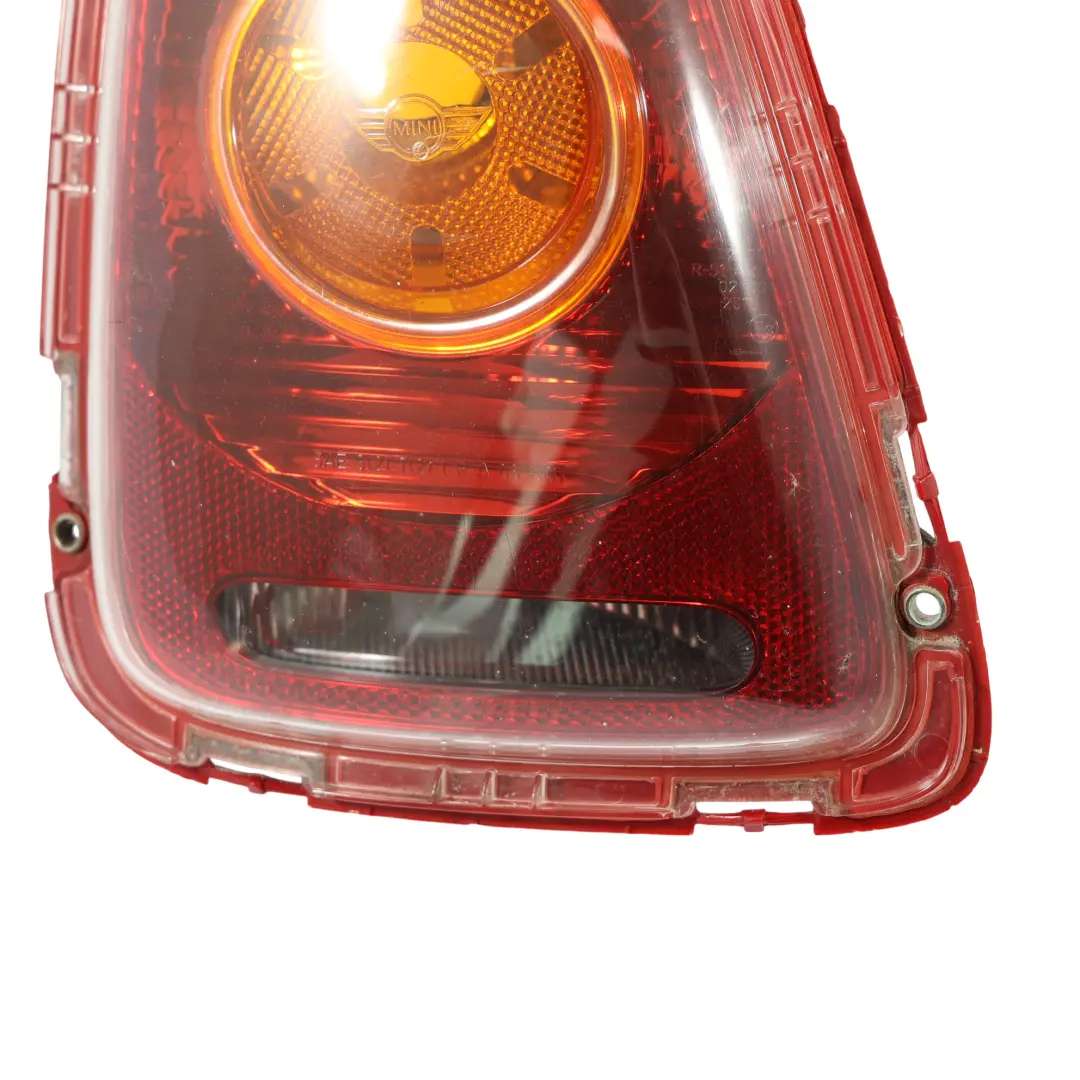 Lamp MINI Cooper R56 R57 Tail Light Cluster Left N/S 2757009 to Rear with Part number 2751307 Rear Lamp MINI Cooper R56 R57 Tail Light Cluster Left N/S 2757009 - SKU 2751307-1 - Part number 2751307