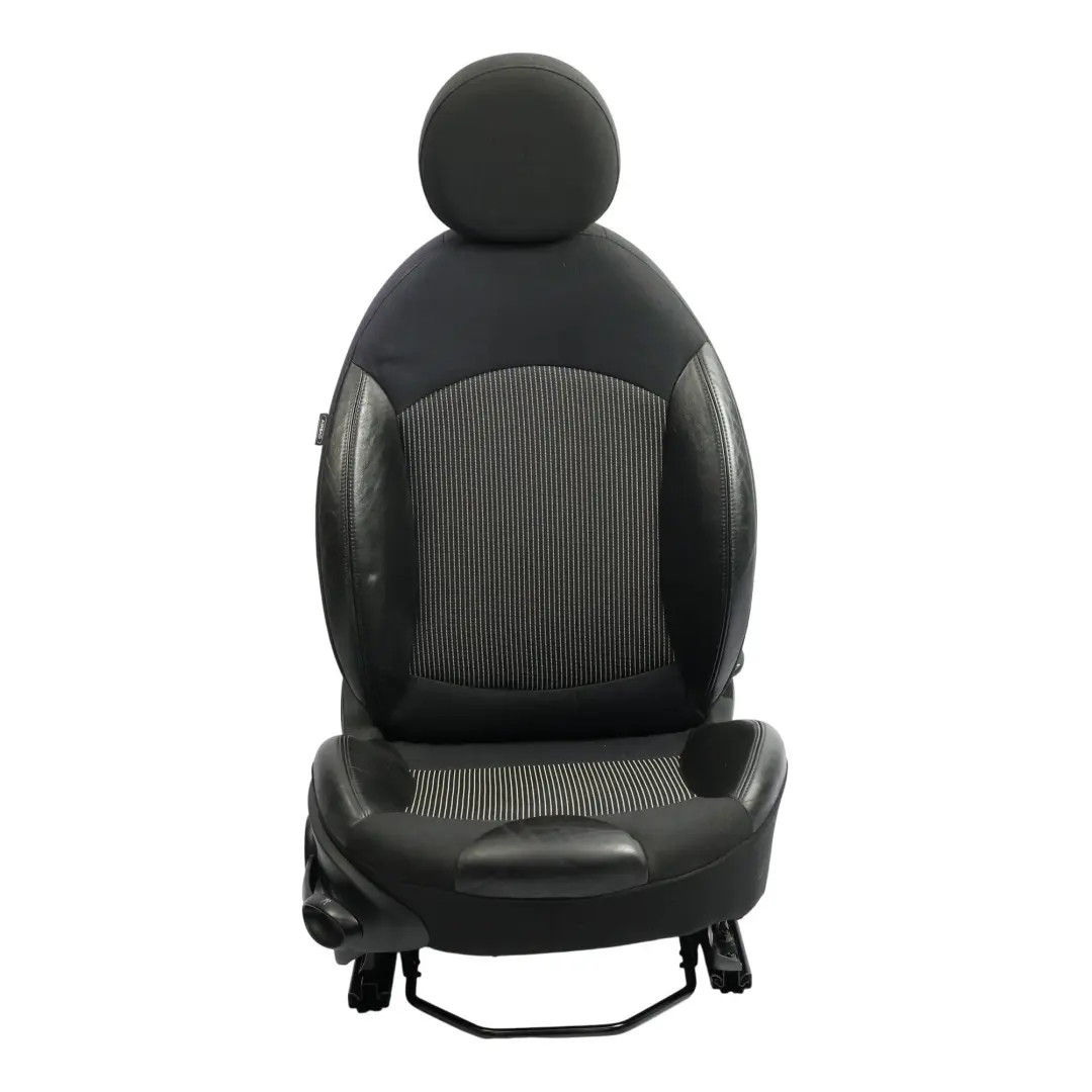 Mini Cooper R55 R56 R57 Front Seat Sport Right O/S Interior Cloth Leather Black - SKU 2753492-4 - Part number 2753492