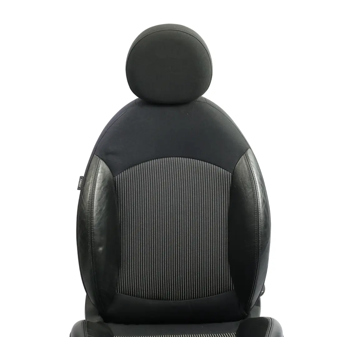 Front Seat Sport Right O/S Interior Cloth Leather Black to Mini Cooper R55 R56 R57 with Part number 2753492 Mini Cooper R55 R56 R57 Front Seat Sport Right O/S Interior Cloth Leather Black - SKU 2753492-4 - Part number 2753492