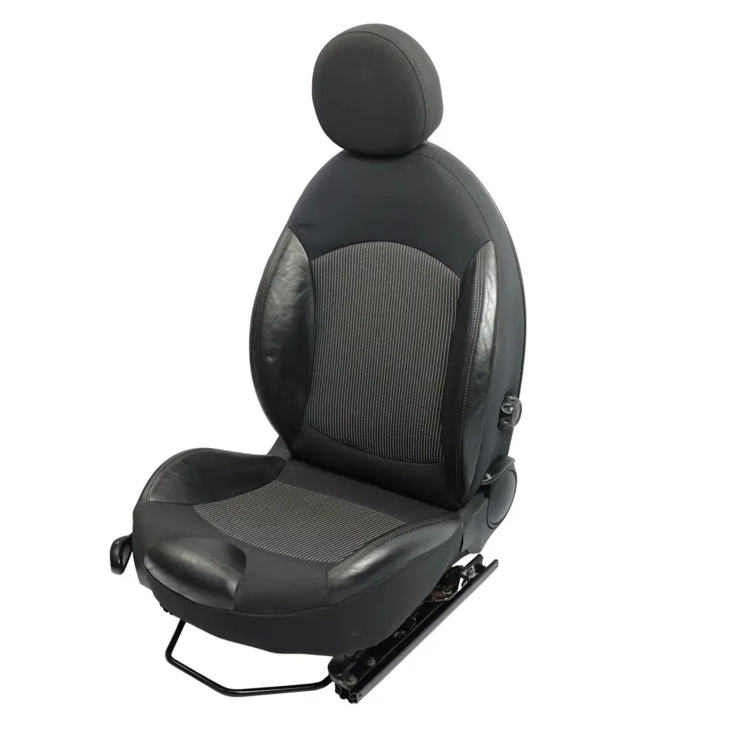 Mini Cooper R55 R56 R57 Fotel Przedni Sport Prawy Materiał Skóra Czarny - SKU 2753492-4 - Numer Części 2753492