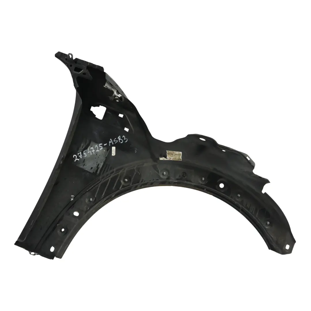Side Panel Front Left Wing N/S Astro Black Metallic - A25 to Mini R55 R56 R57 R58 with Part number 2754725 Mini R55 R56 R57 R58 Side Panel Front Left Wing N/S Astro Black Metallic - A25 - SKU 2754725-ASB3 - Part number 2754725
