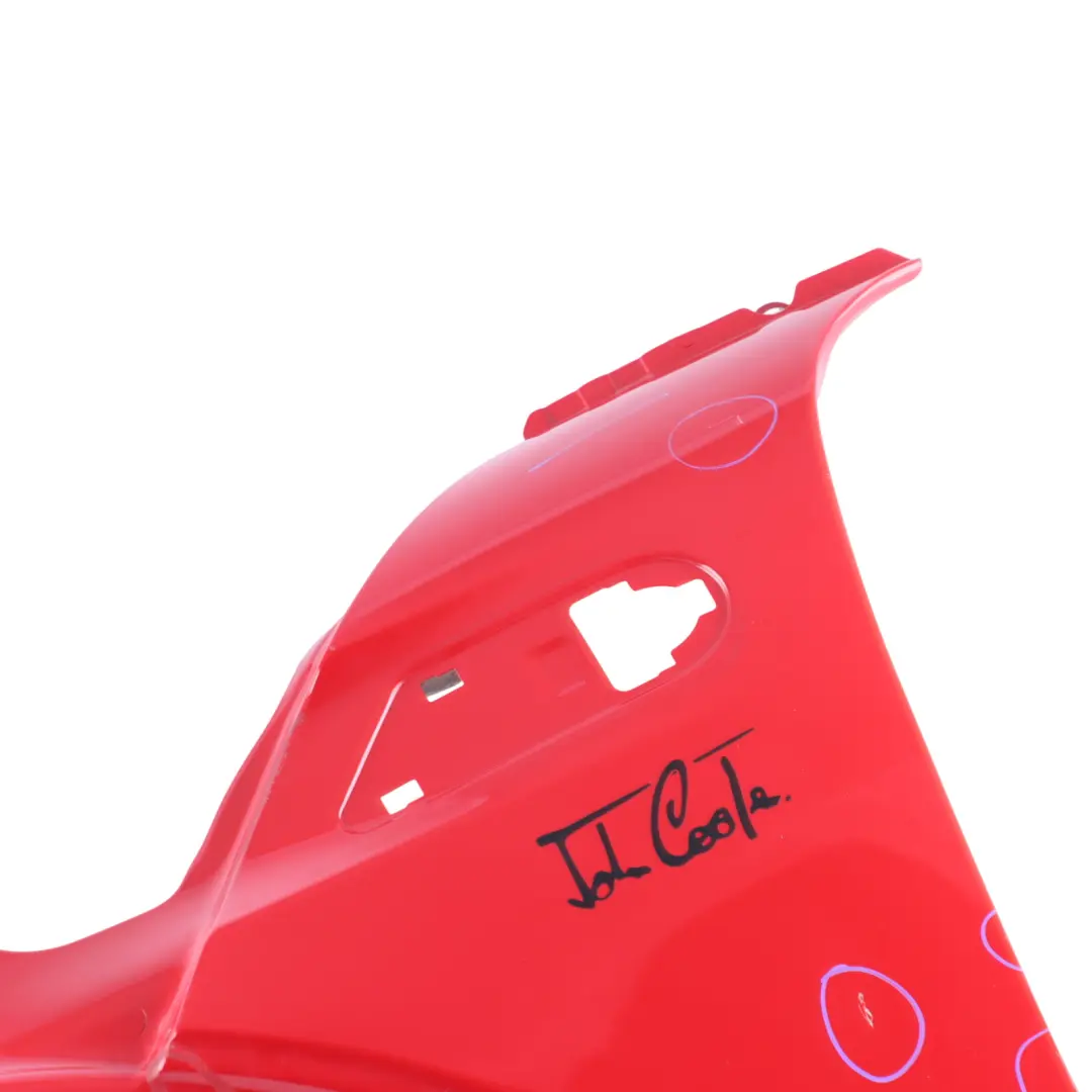 Side Panel Front Left Wing N/S Chili Red - 851 to Mini R55 R56 R57 R58 with Part number 2754725 Mini R55 R56 R57 R58 Side Panel Front Left Wing N/S Chili Red - 851 - SKU 2754725-CHRED10 - Part number 2754725