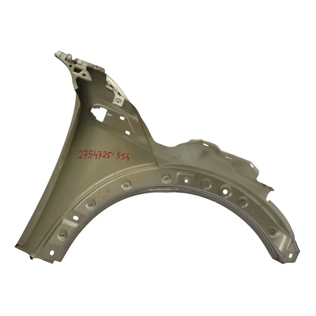 Błotnik Lewy Przedni Sparkling Silver Srebrny Metalik - A60 do Mini R56 R57 o numerze 2754725 Mini R56 R57 Błotnik Lewy Przedni Sparkling Silver Srebrny Metalik - A60 - SKU 2754725-SS4 - Numer Części 2754725