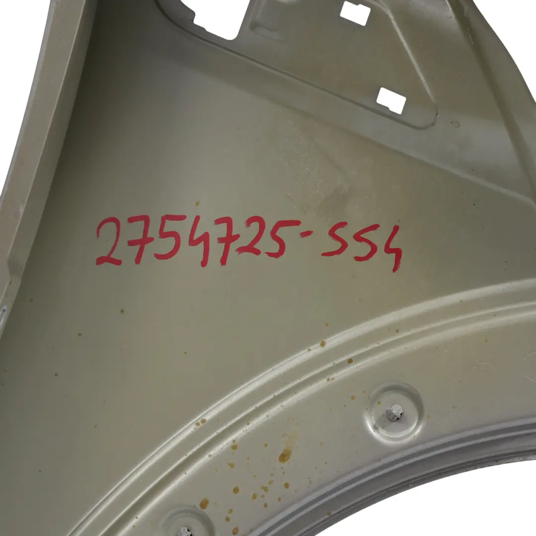 Mini R55 R56 R57 Side Panel Front Left Wing Fender N/S Sparkling Silver - A60 - SKU 2754725-SS4 - Part number 2754725
