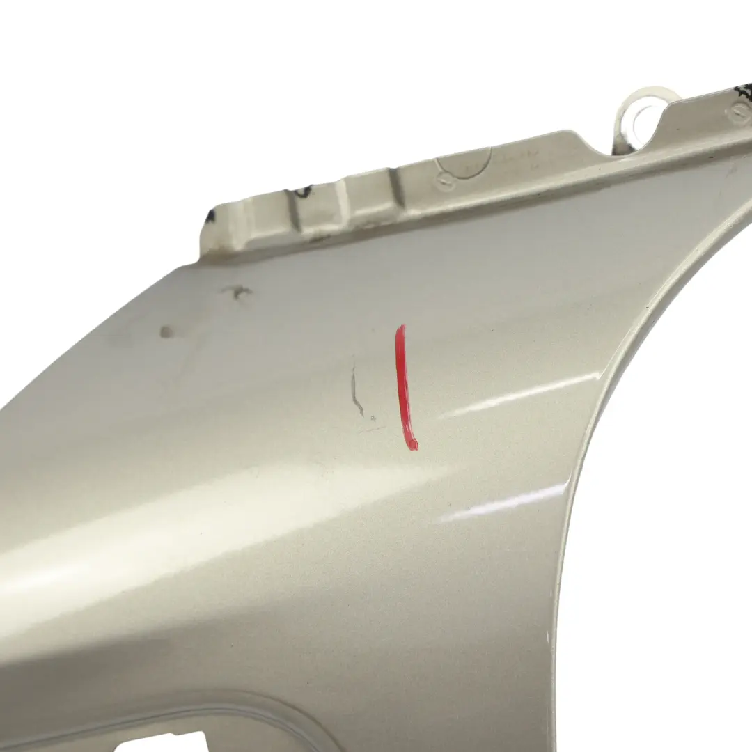 Side Panel Front Left Wing Fender N/S Sparkling Silver - A60 to Mini R55 R56 R57 with Part number 2754725 Mini R55 R56 R57 Side Panel Front Left Wing Fender N/S Sparkling Silver - A60 - SKU 2754725-SS4 - Part number 2754725