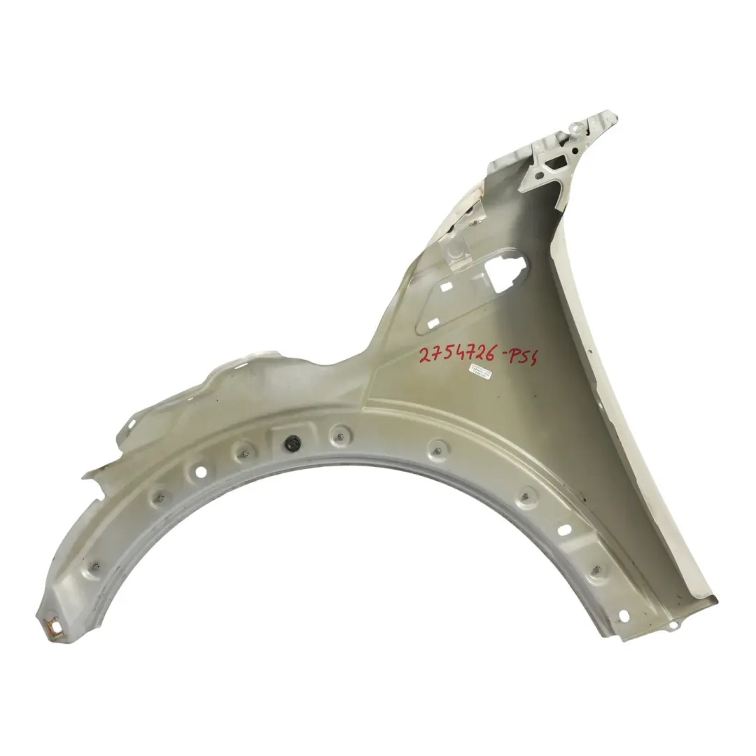 Mini R55 R56 R57 R58 Panneau Latéral Avant Droit Pure Silver Argent - 900 - SKU 2754726-PS4 - Numéro de pièce 2754726-PS4