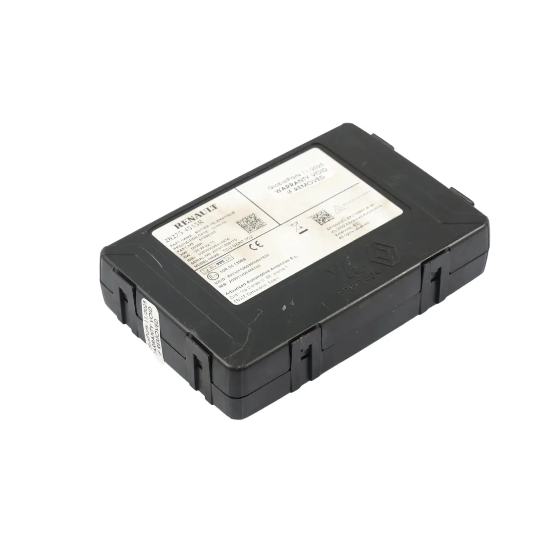 Smart Fortwo C453 Moduł Sterownik Komfortu ECU - SKU 282754515R - Numer Części 282754515R