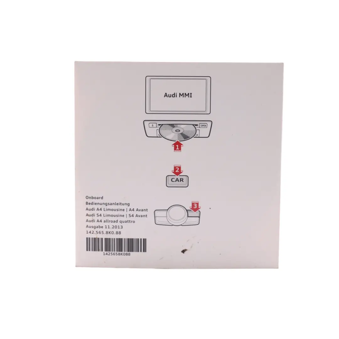 Audi A4 B8 Owner's Handbook Instruction Book Set Wallet Case Pouch - SKU 2915618K220-1 - Part number 2915618K220