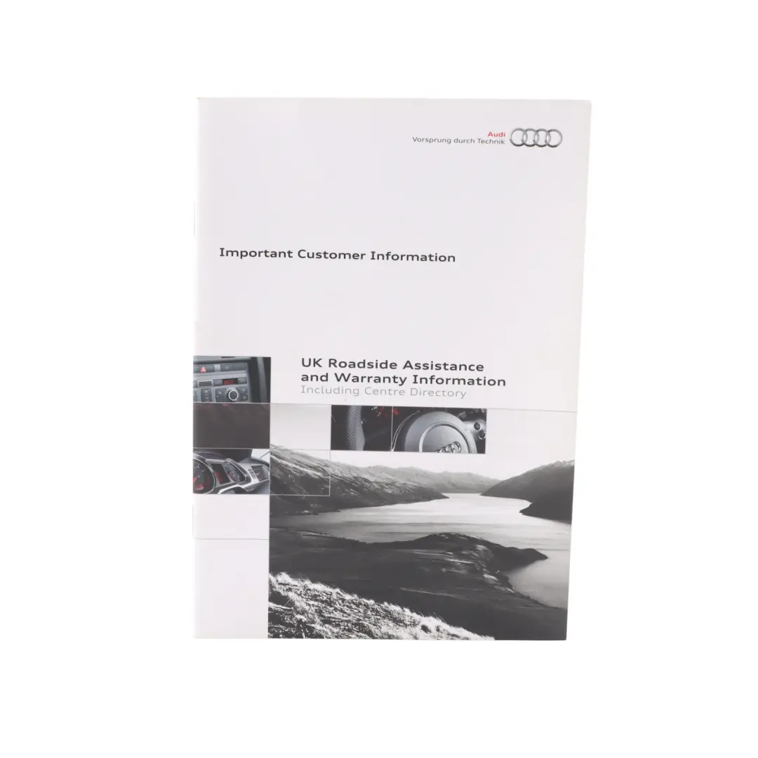 Audi A4 B8 Owner's Handbook Instruction Book Set Wallet Case Pouch - SKU 2915618K220-1 - Part number 2915618K220