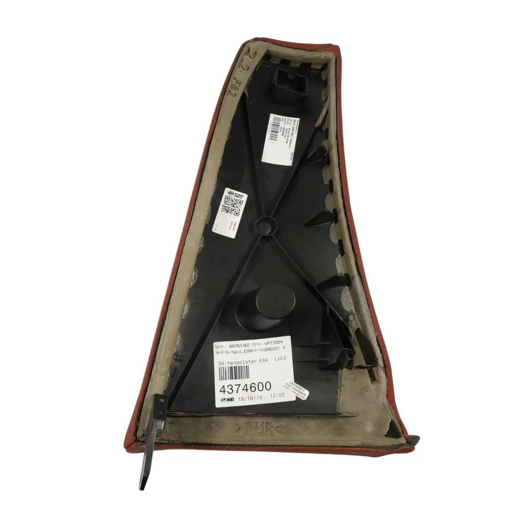 BMW X1 E84 Sitzlehne Sitzbank Seitenverkleidung Leder Braun Hinten Links - SKU 2992399 - Teilenummer 2992399