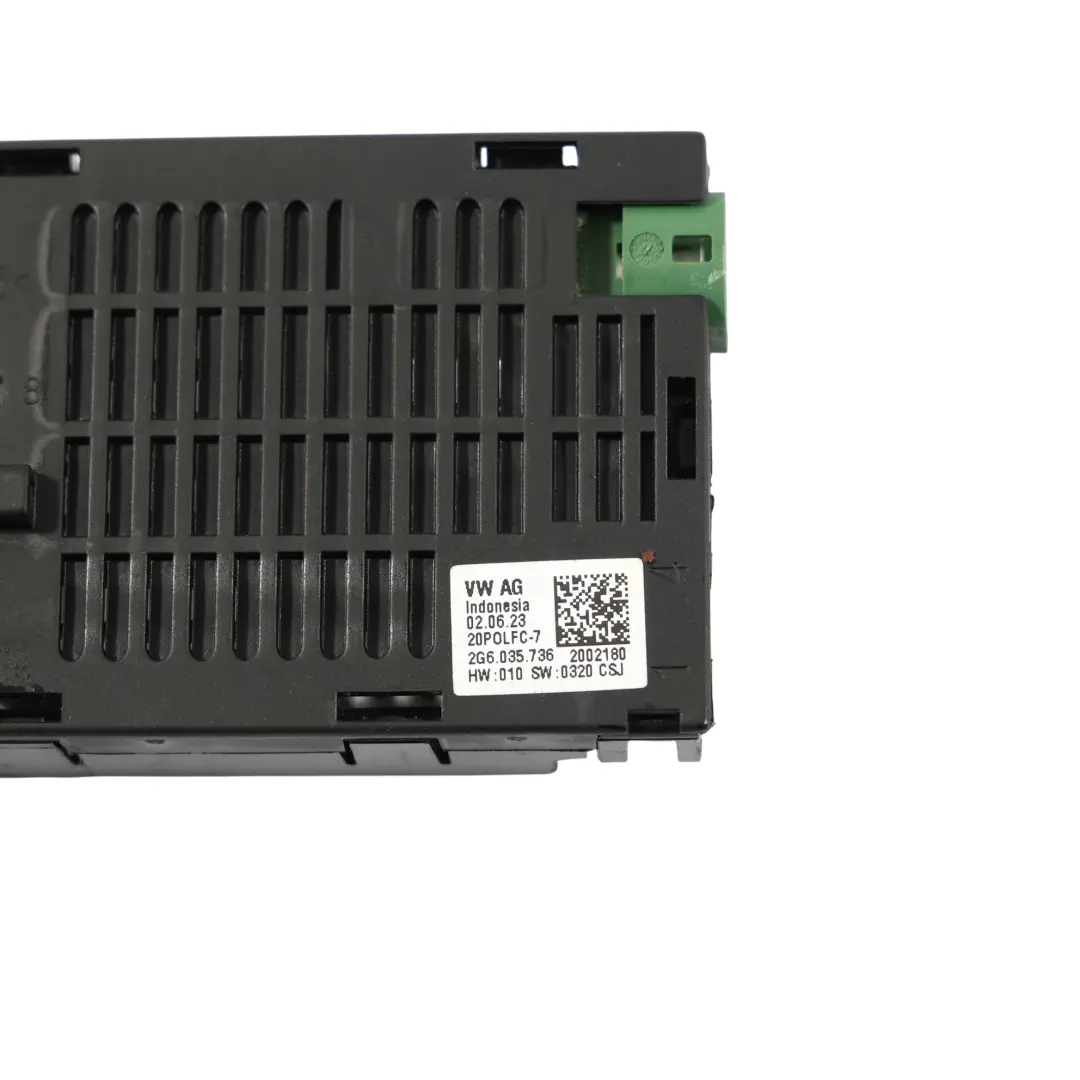 VW Volkswagen Transporter T6 Podwójny Port Wejście Gniazdo USB-C - SKU 2G6035736 - Numer Części 2G6035736