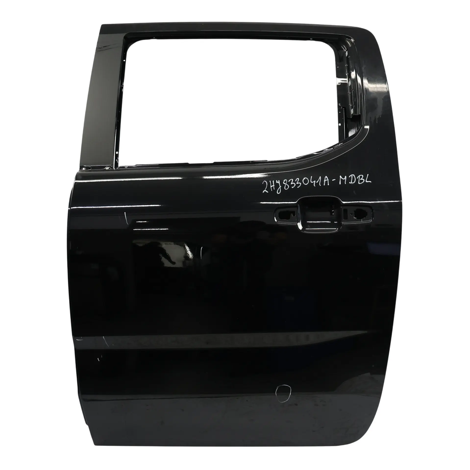 VW Amarok NF Puerta Trasera Izquierda Doble Cabina Lateral Midnight Black 2F9