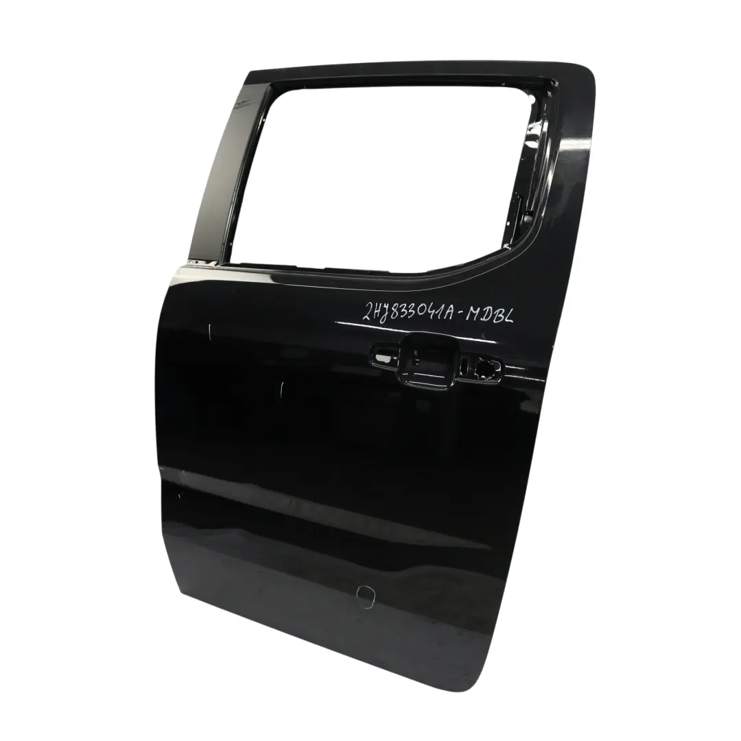 Porta Posteriore Sinistra Laterale Doppia Cabina Midnight Black 2F9 per VW Amarok NF con numero di parte 2HJ833041A VW Amarok NF Porta Posteriore Sinistra Laterale Doppia Cabina Midnight Black 2F9 - SKU 2HJ833041A-MDBL - Numero di parte 2HJ833041A
