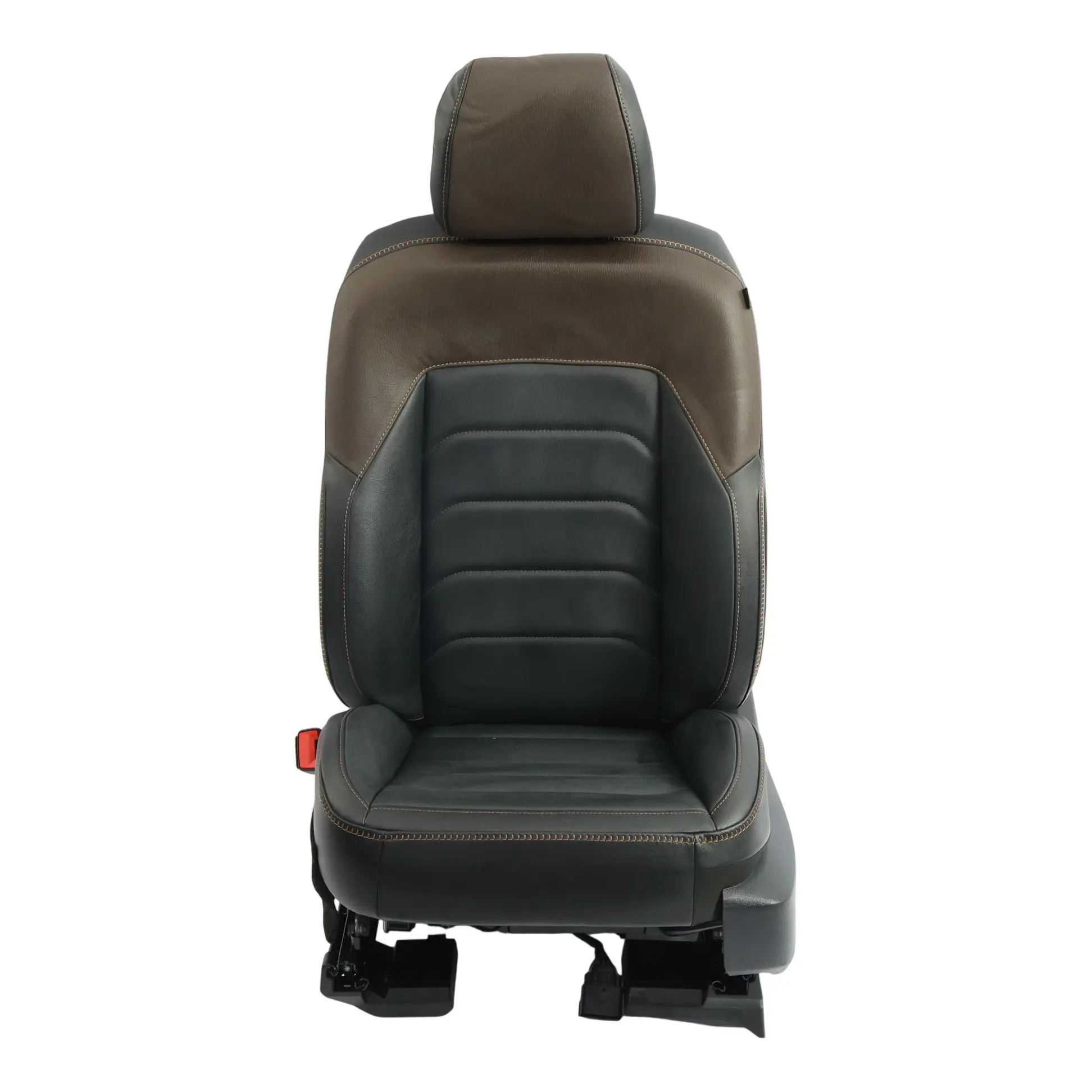 VW Amarok Mk2 Asiento Delantero Izquierdo Calefactable Cuero Negro Marrón