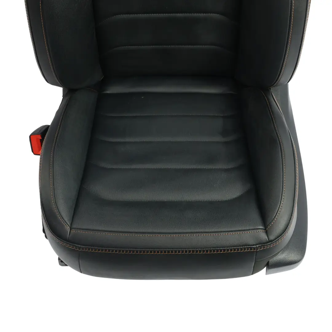 VW Amarok Mk2 Asiento Delantero Izquierdo Calefactable Cuero Negro Marrón - SKU 2HJ881805CQ-1 - Número de pieza 2HJ881805CQ