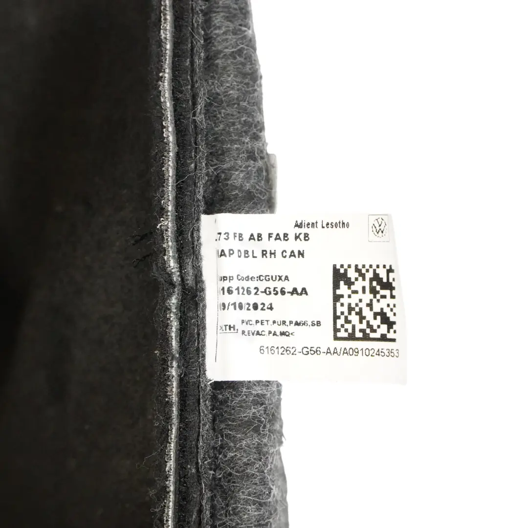 VW Amarok NF Dossier Siège Avant Droit Chaufant Cuir Noir Avec Surpiqûres Marron - SKU 2HJ881806EQ - Numéro de pièce 2HJ881806EQ