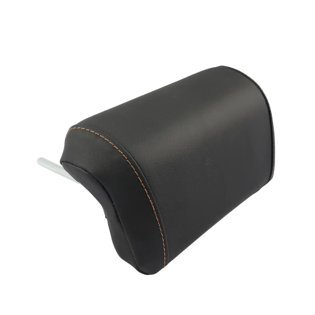 VW Amarok NF Rear Seat Headrest Middle Centre Leather Black Brown Seam - SKU 2HJ885900G - Part number 2HJ885900G