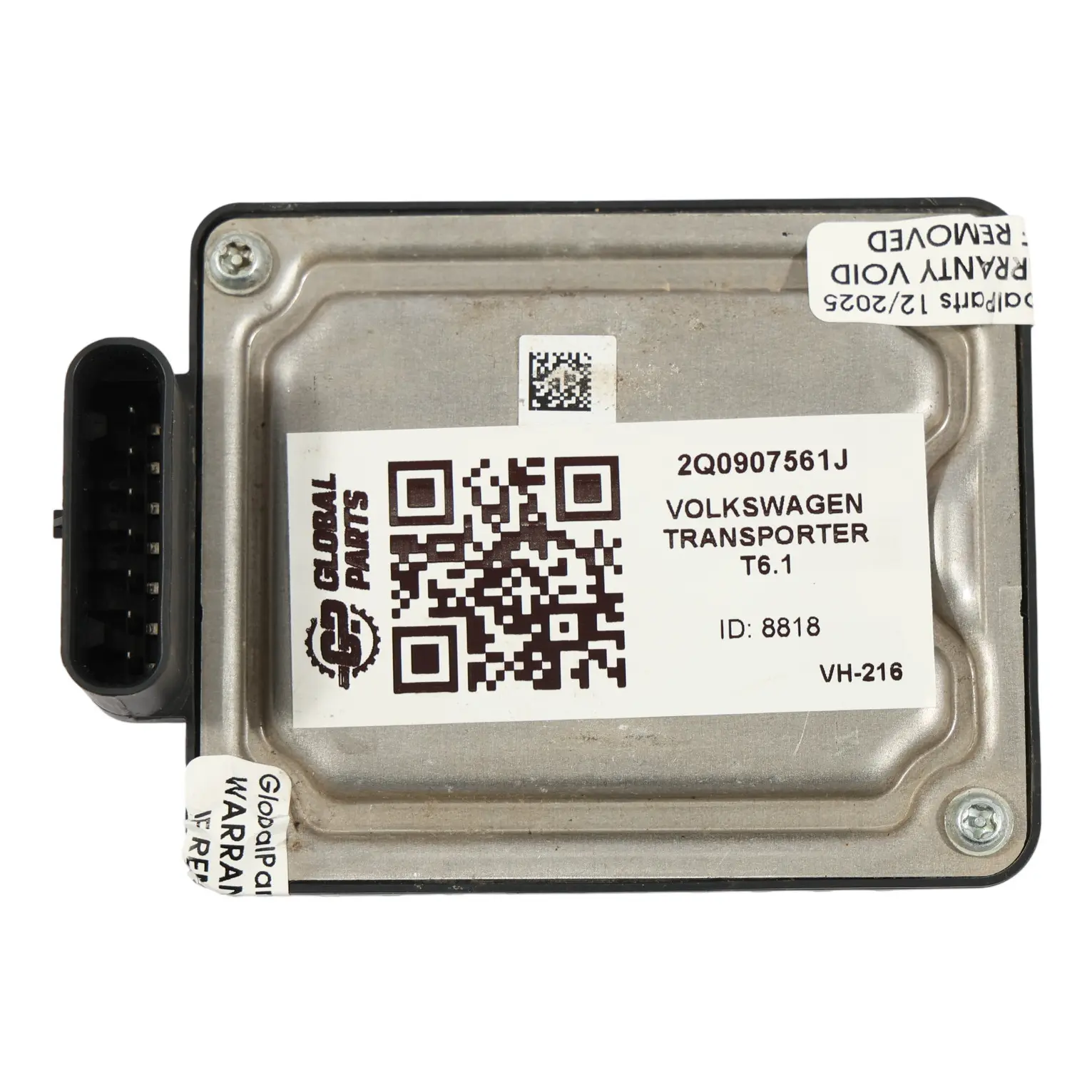 VW Transporter T6 Czujnik Radar Odległości Distronic ECU 2Q0907561J