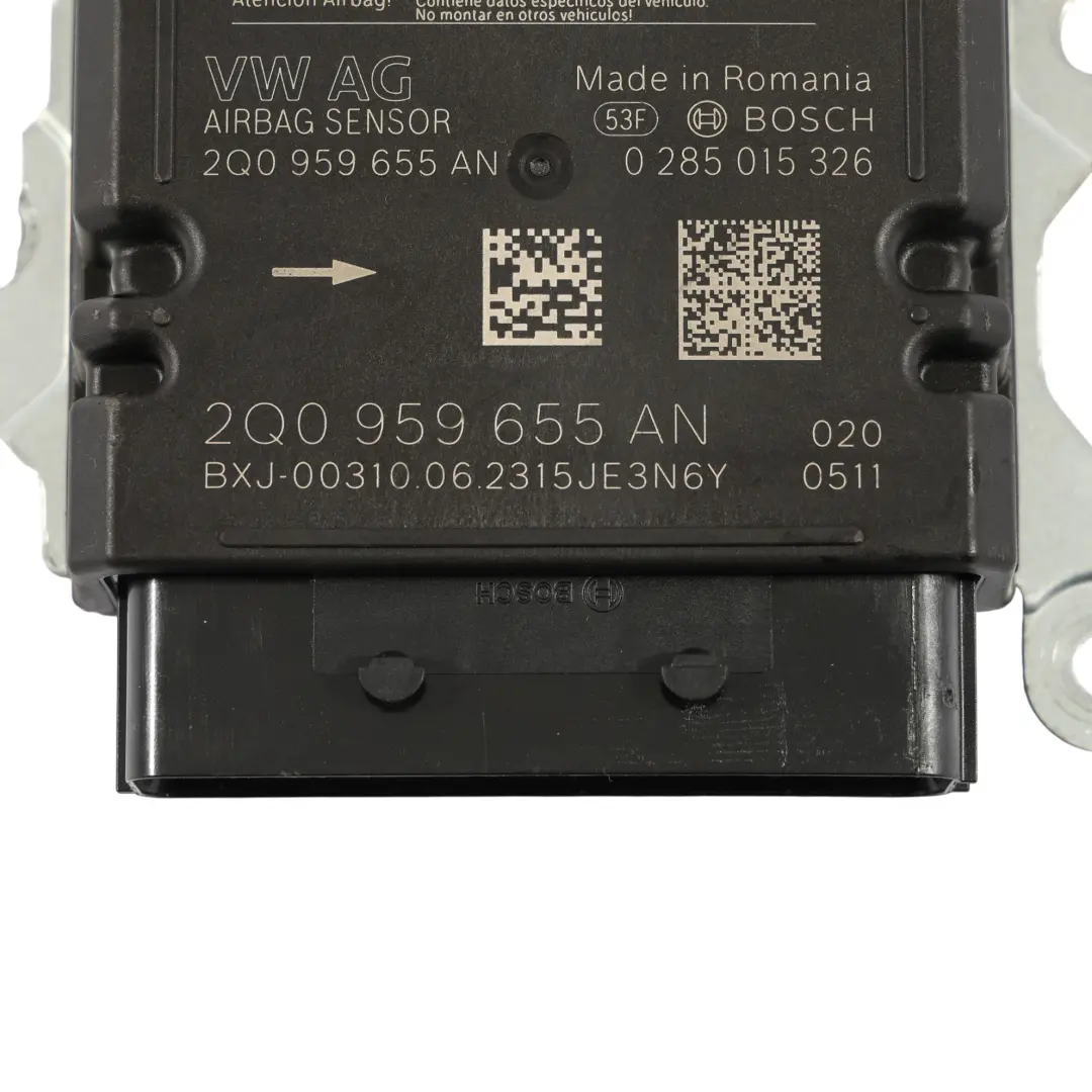 Volkswagen Polo VI Audi A1 GB Module Command Capteur Air Contrôl ECU - SKU 2Q0959655AN - Numéro de pièce 2Q0959655AN