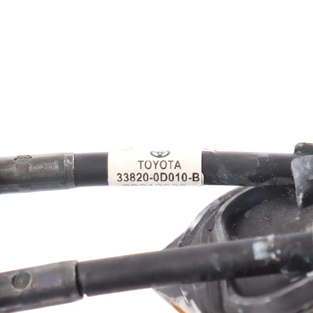 XP10 Manual Gearbox Gear Selector Linkage 5 Speed to Toyota Yaris with Part number 335300D010 Toyota Yaris XP10 Manual Gearbox Gear Selector Linkage 5 Speed - SKU 335300D010 - Part number 335300D010