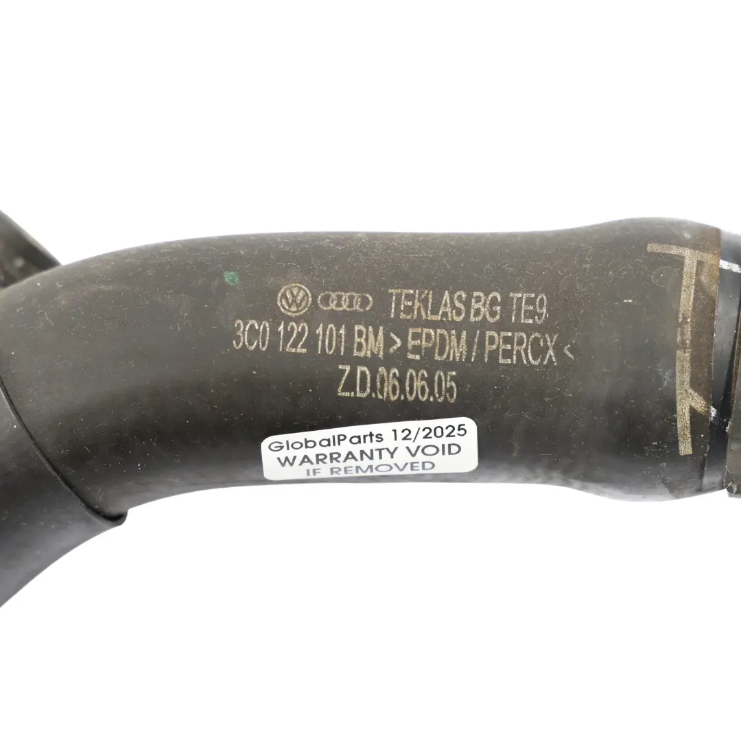 Tuyau Liquide Refroidissement 2.0 TDI pour Audi A3 8P à propos du numéro de pièce 3C0122101BM Audi A3 8P Tuyau Liquide Refroidissement 2.0 TDI - SKU 3C0122101BM-1 - Numéro de pièce 3C0122101BM