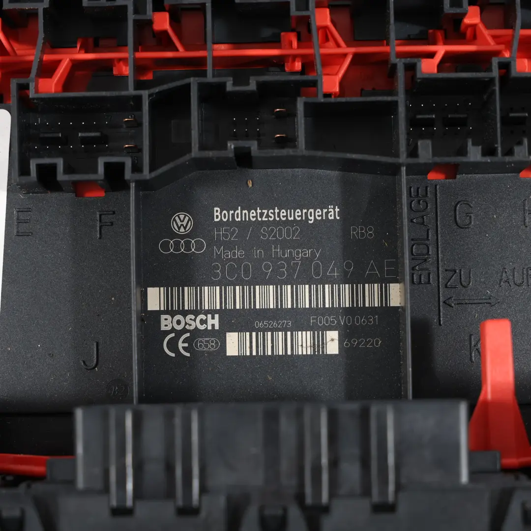 Mk5 1K Modul BCM Karosseriesteuergerät Modul ECU für Volkswagen Golf mit Teilenummer 3C0937049AE Volkswagen Golf Mk5 1K Modul BCM Karosseriesteuergerät Modul ECU - SKU 3C0937049AE - Teilenummer 3C0937049AE