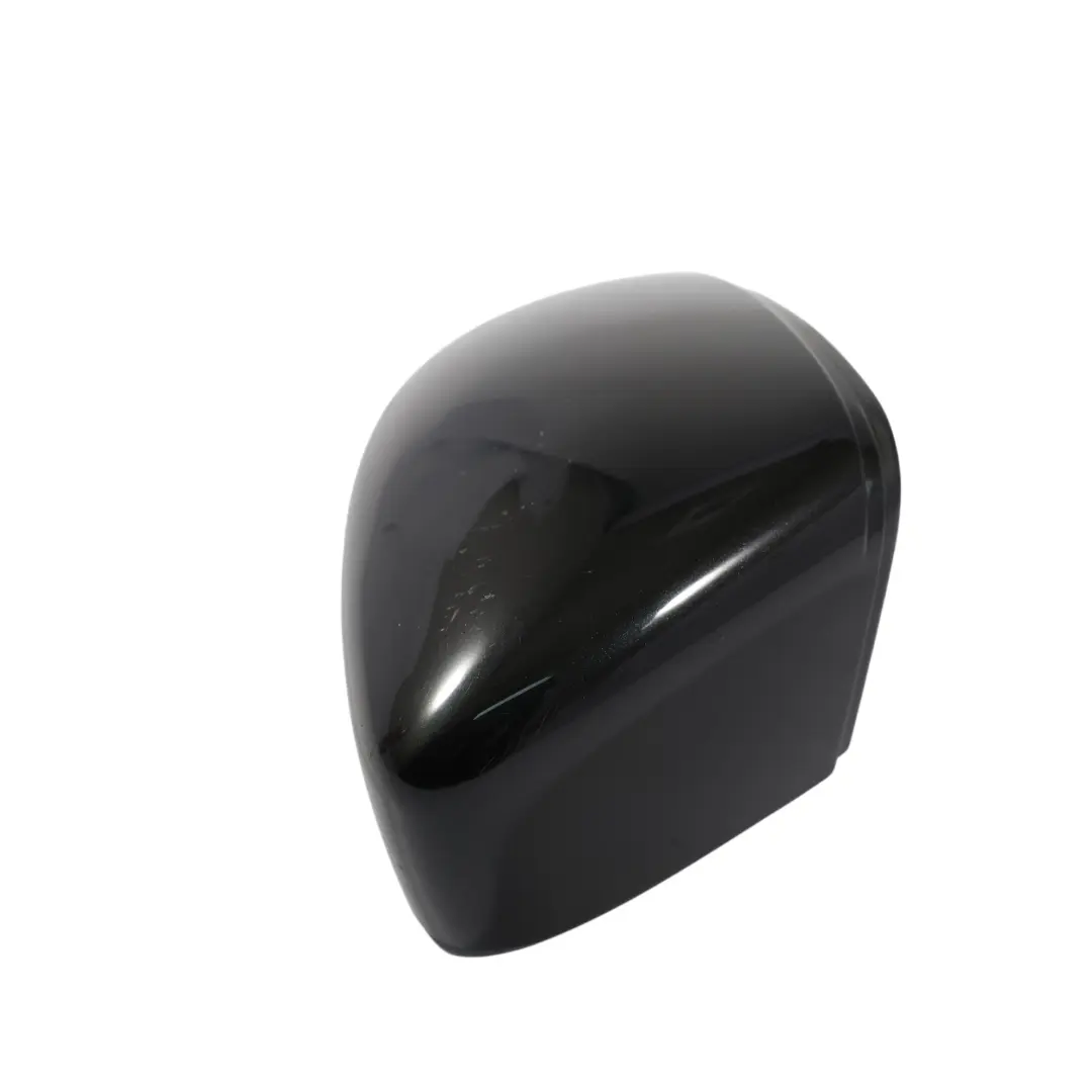 VW Scirocco Passat B7 Wing Mirror Cover Right O/S Cap Deep Black Pearl C9X - SKU 3C8857538-DBL - Part number 3C8857538